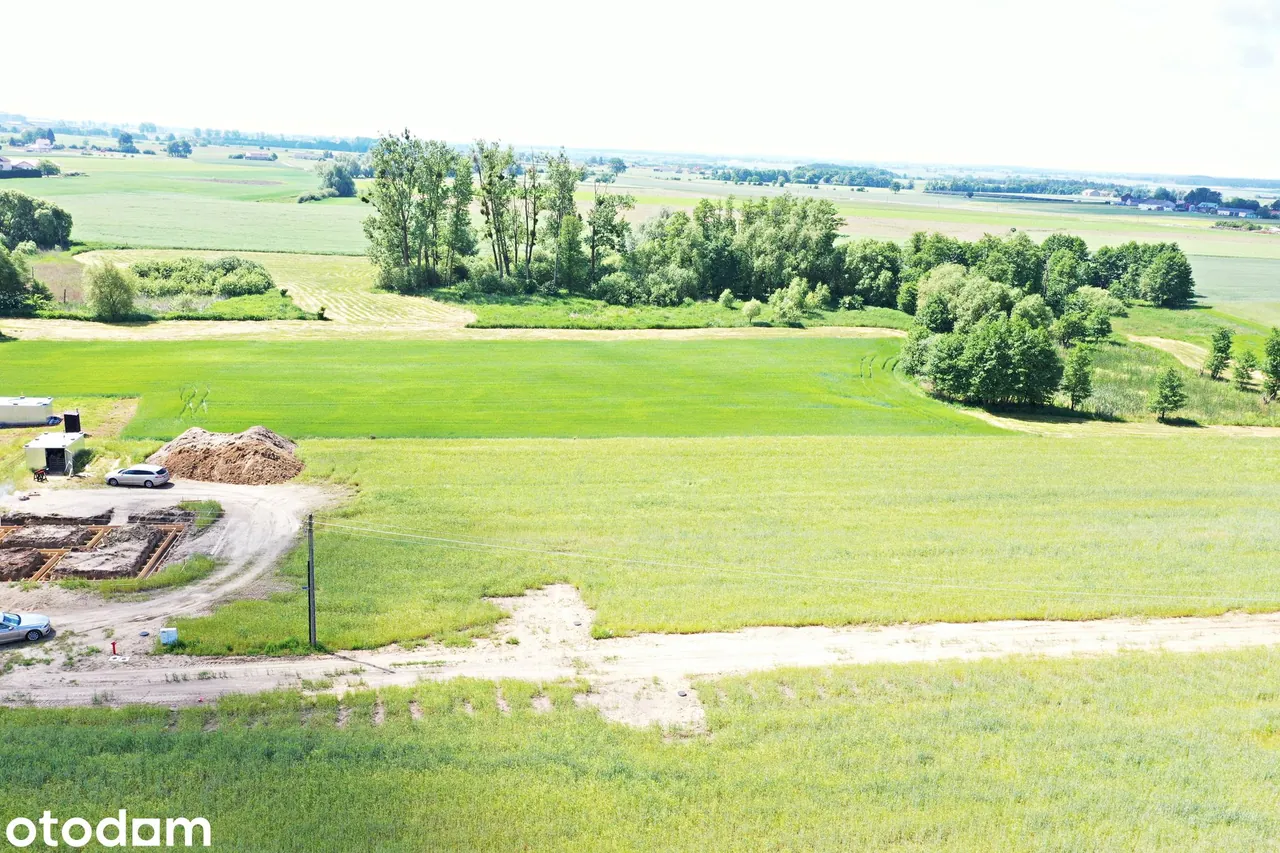 Działka budowlana 1258 m² pod Brodnicą — zdjęcie 2 z 4
