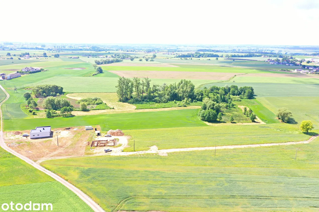 Działka budowlana 1258 m² pod Brodnicą — zdjęcie 4 z 4